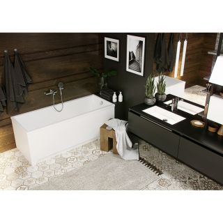 Акриловая ванна Azario LILIANA AV.0012150 пристенная 150х70